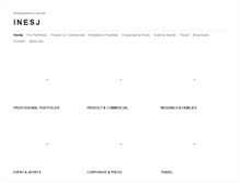 Tablet Screenshot of inesj.com